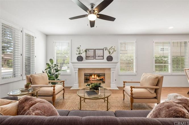 Interior image of a staged home. 